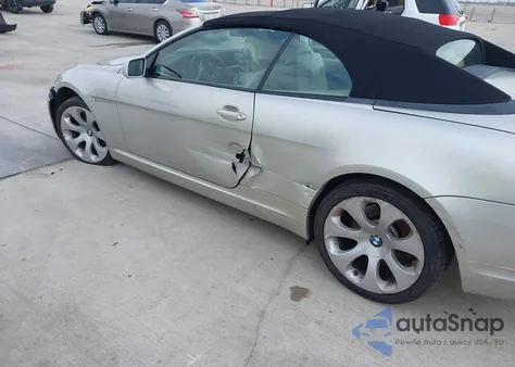 2006 BMW 650I из США, поврежденный, VIN WBAEK13456CN78510